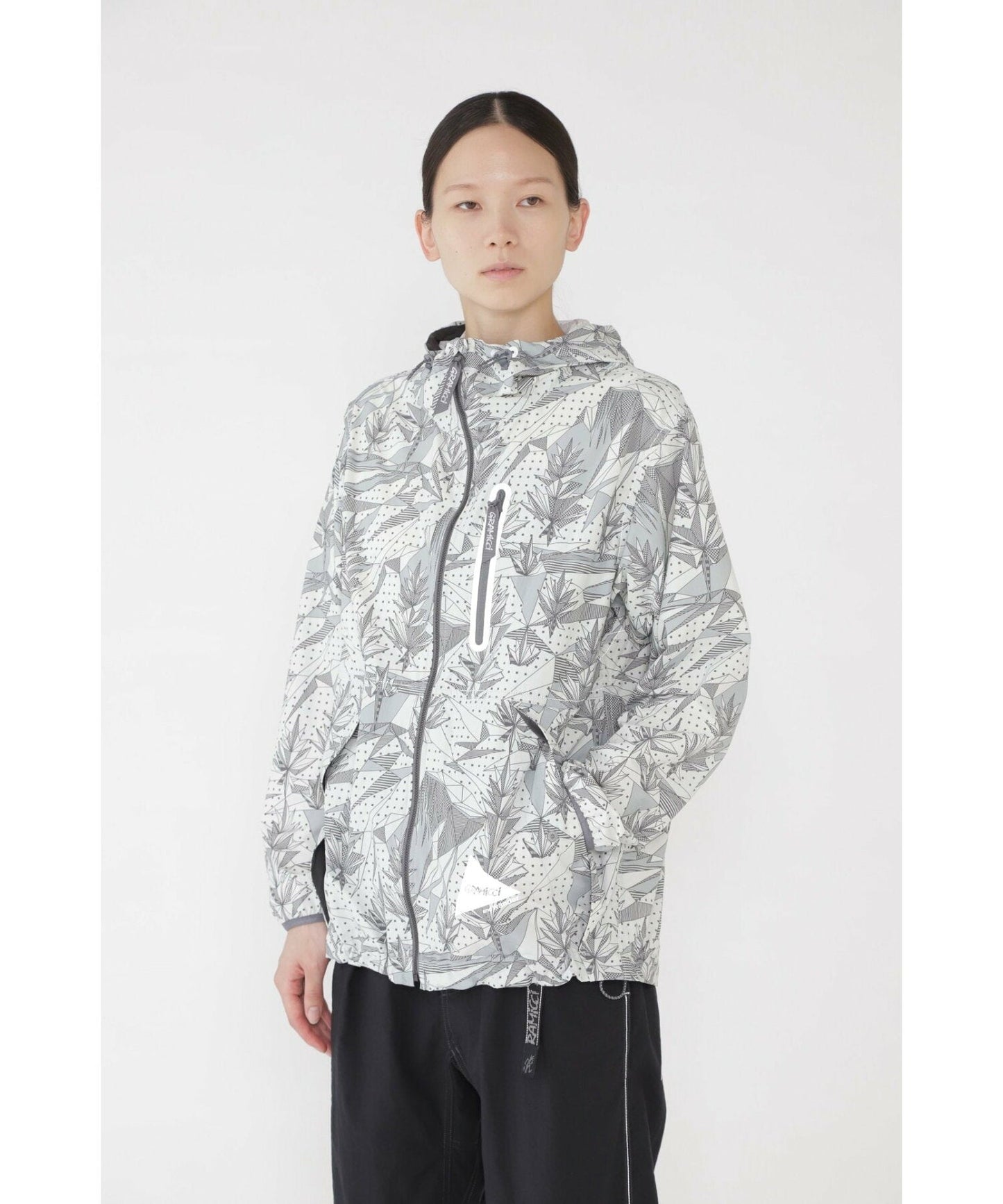 GRAMICCI × and wander brushed nylon jacket