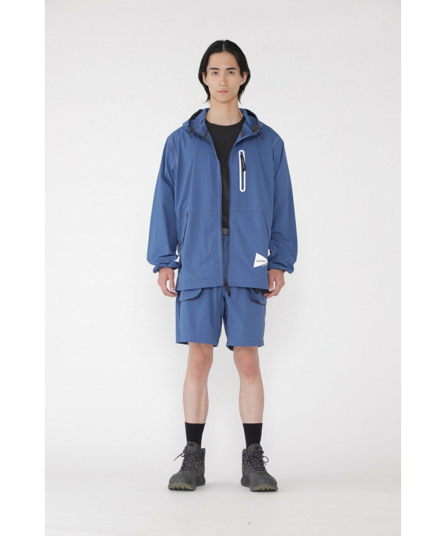 GRAMICCI × and wander brushed nylon jacket