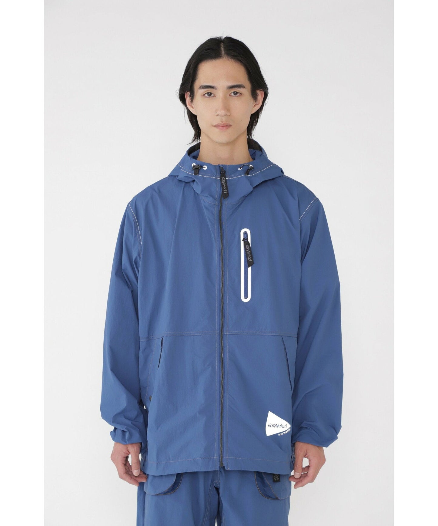 GRAMICCI × and wander brushed nylon jacket