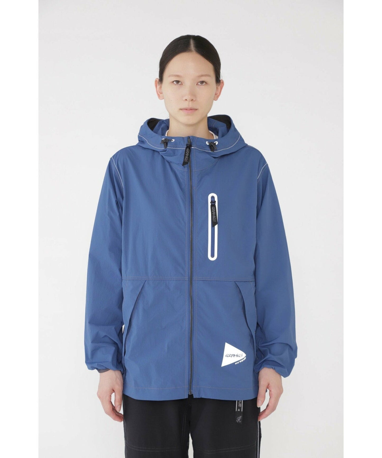 GRAMICCI × and wander brushed nylon jacket