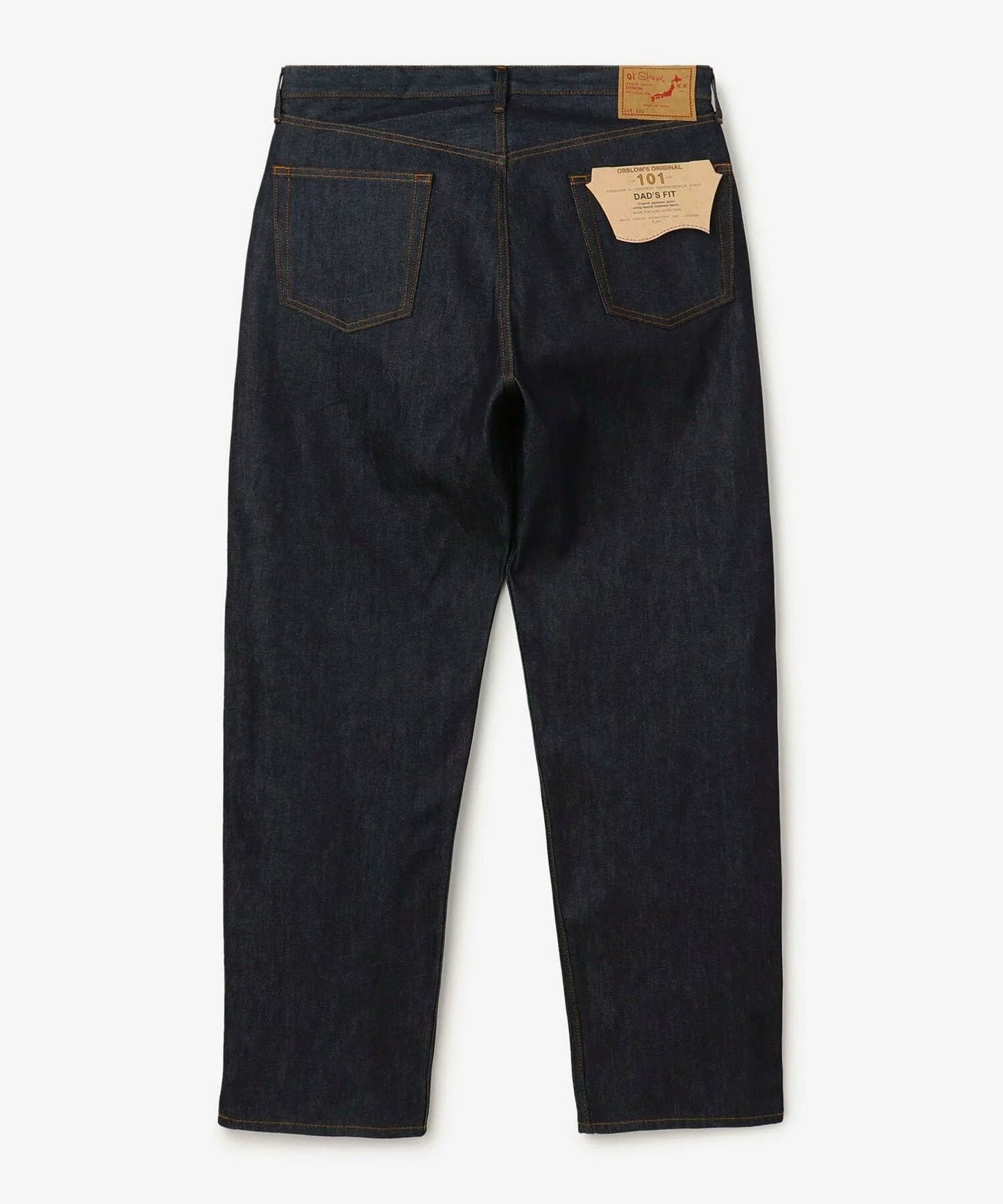 orSlow 101 DAD'S FIT DENIM PANTS Rigid