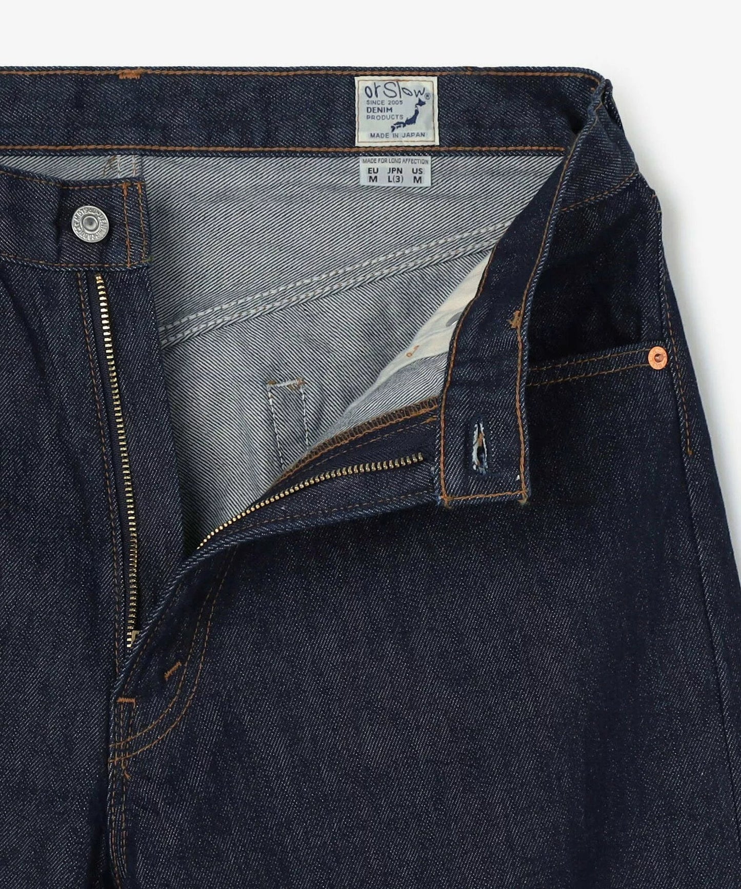 orSlow 101 DAD'S FIT DENIM PANTS