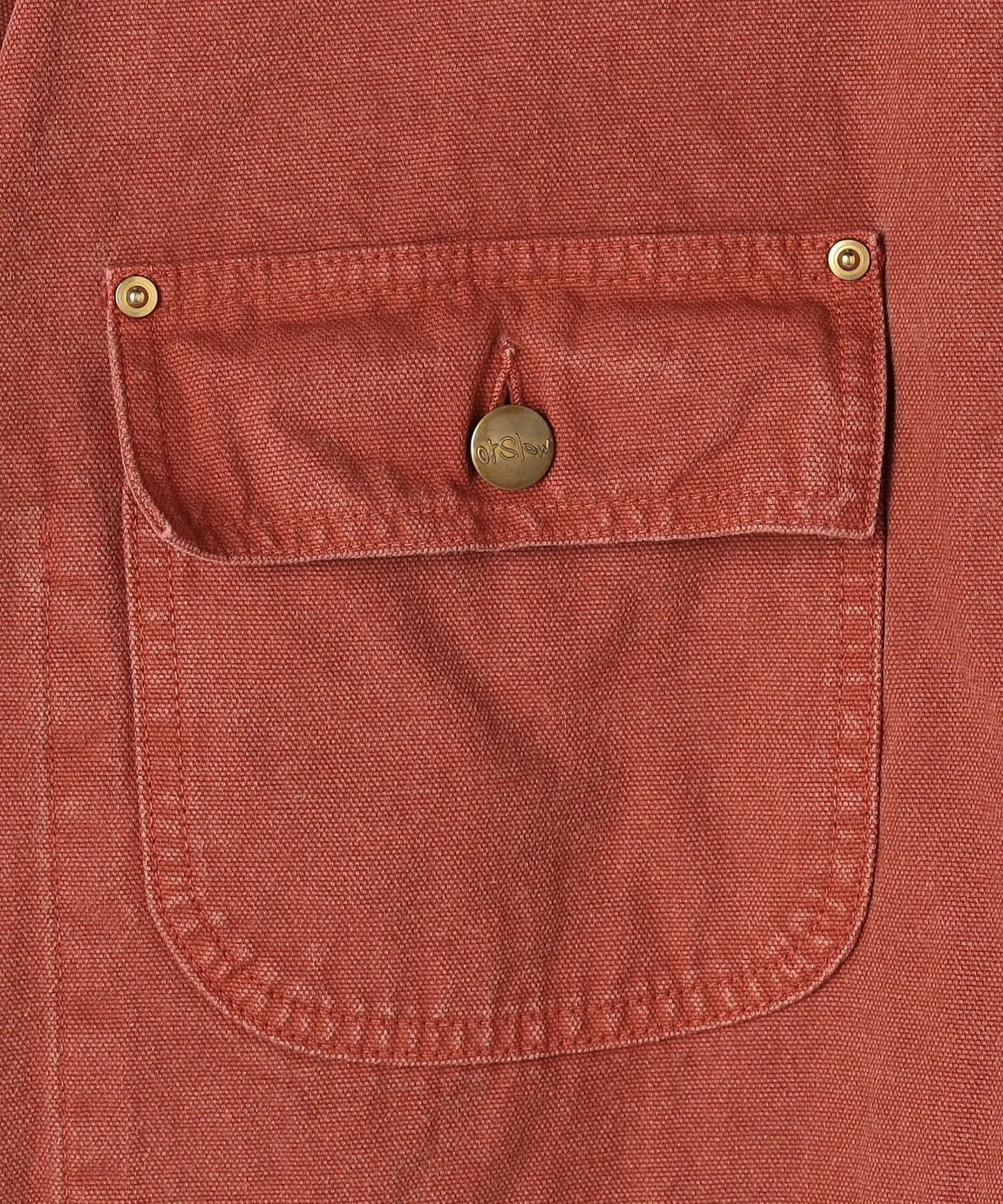 orSlow Relax Fit Oxford Coverall Red