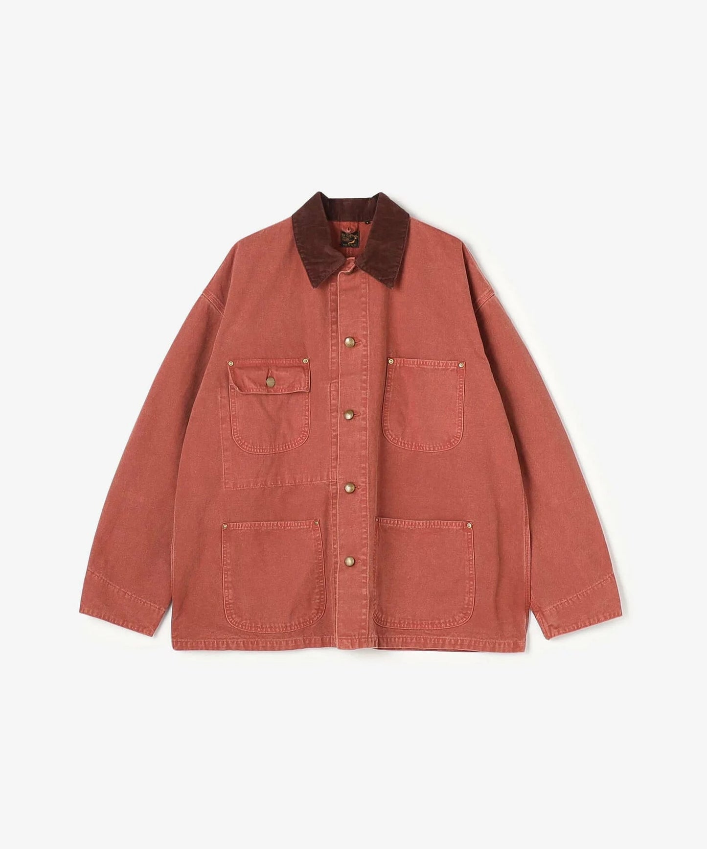 orSlow Relax Fit Oxford Coverall Red