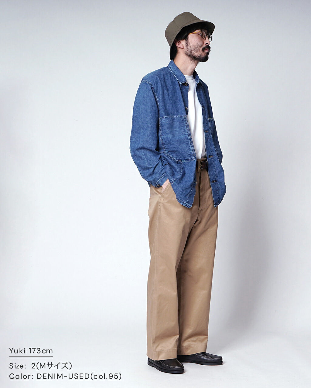orSlow DENIM UTILITY COVERALL