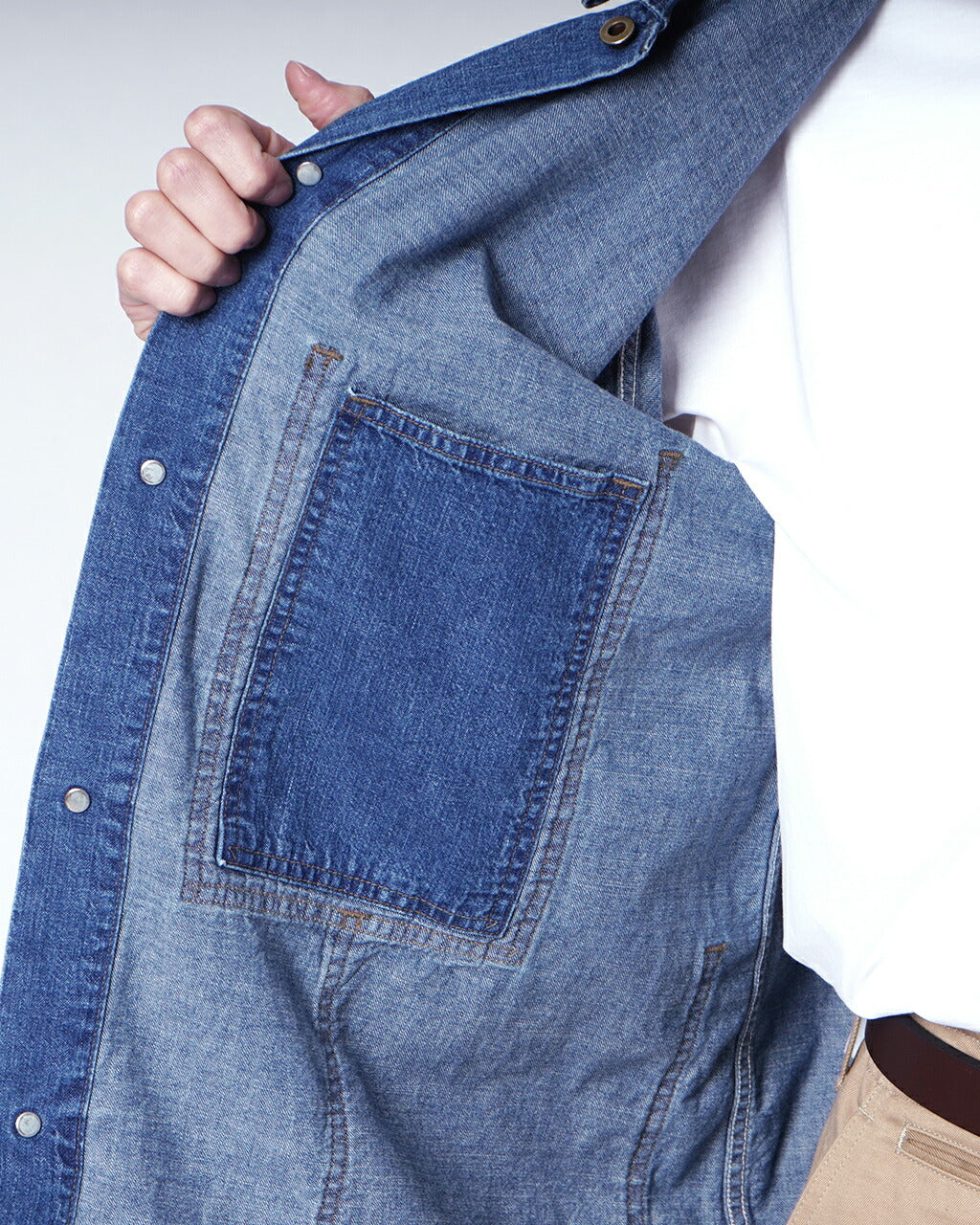 orSlow DENIM UTILITY COVERALL