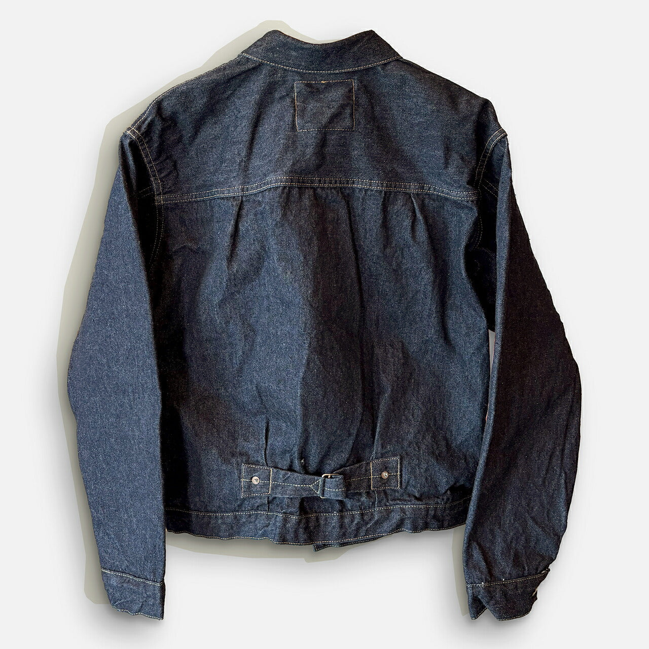 orSlow 40's PLEATED FRONT BLOUSE DENIM JACKET