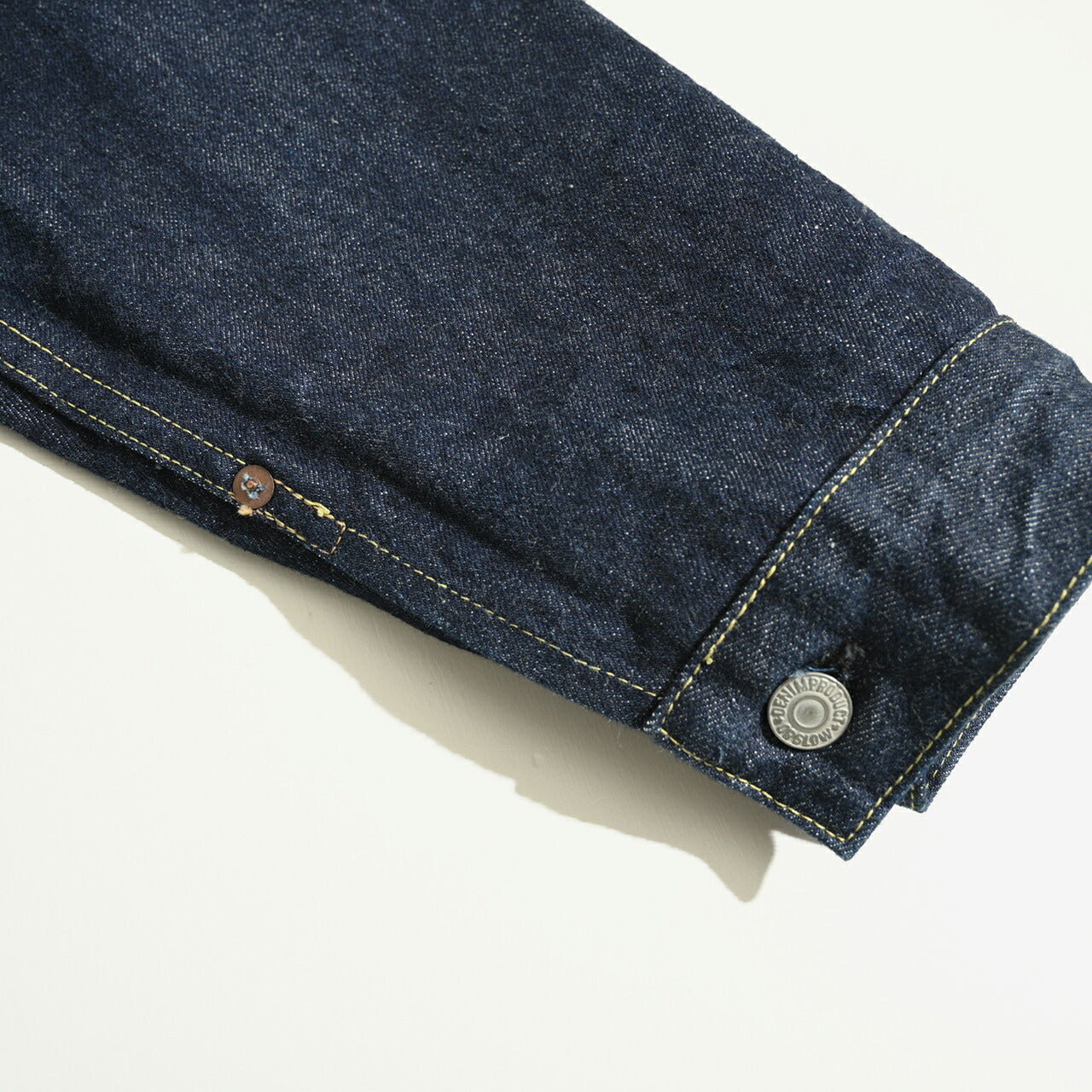 orSlow 40's PLEATED FRONT BLOUSE DENIM JACKET