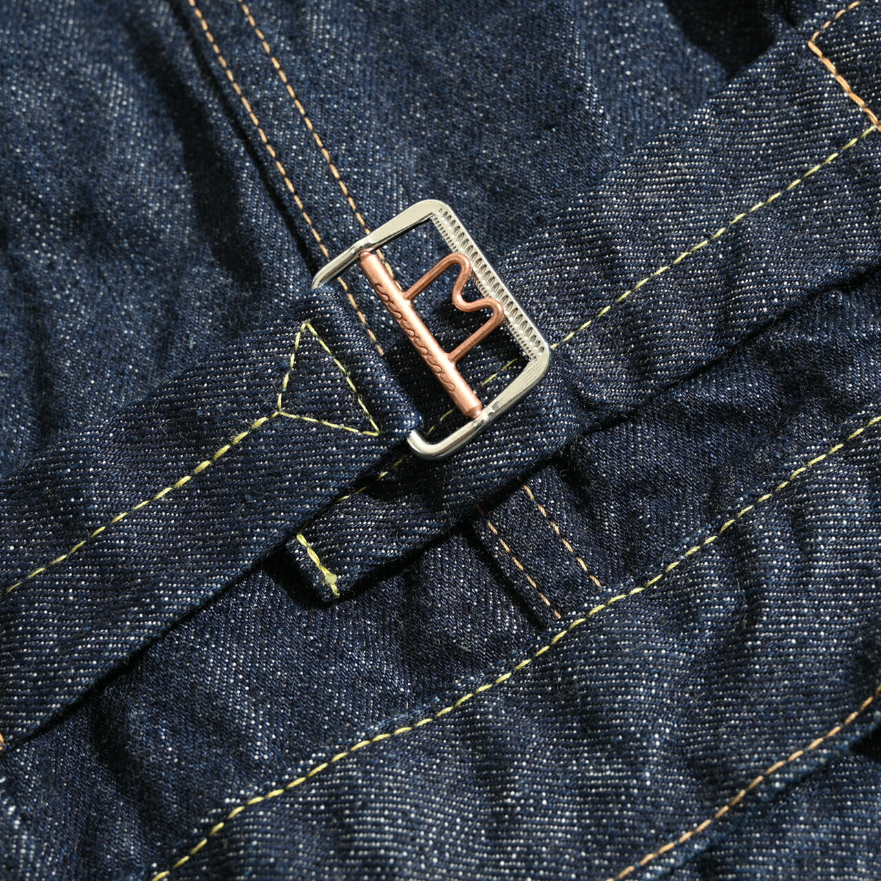 orSlow 40's PLEATED FRONT BLOUSE DENIM JACKET