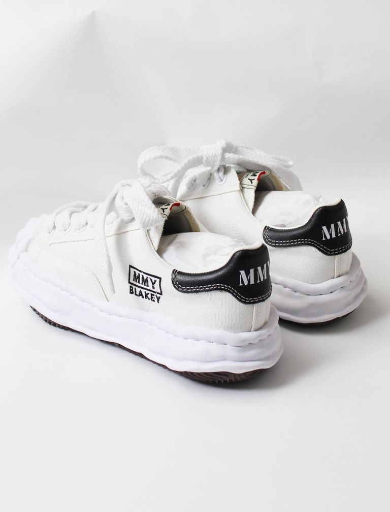Maison MIHARA YASUHIRO BLAKEY Original Sole Canvas Lowtop Sneaker White