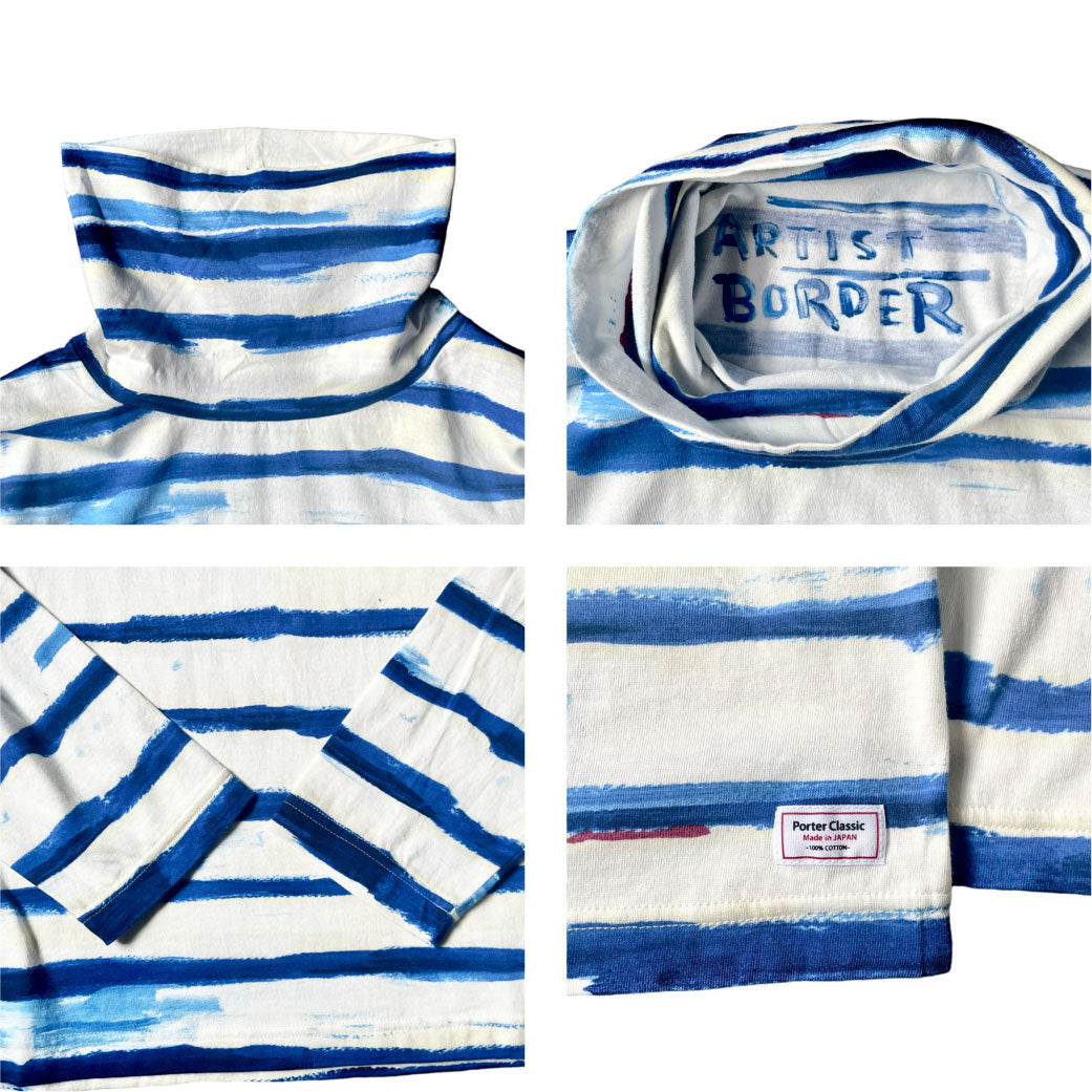 Porter Classic ARTIST BORDER TURTLENECK