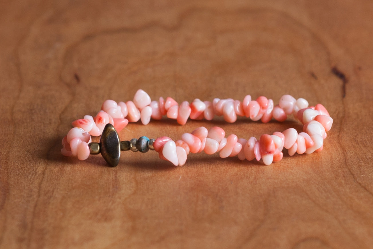 SunKu 39 Pink Coral Bracelet SK-051