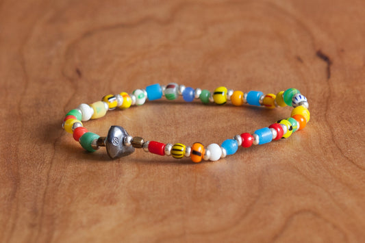 SunKu 39 Christmas & Silver Beads Bracelet SK-038