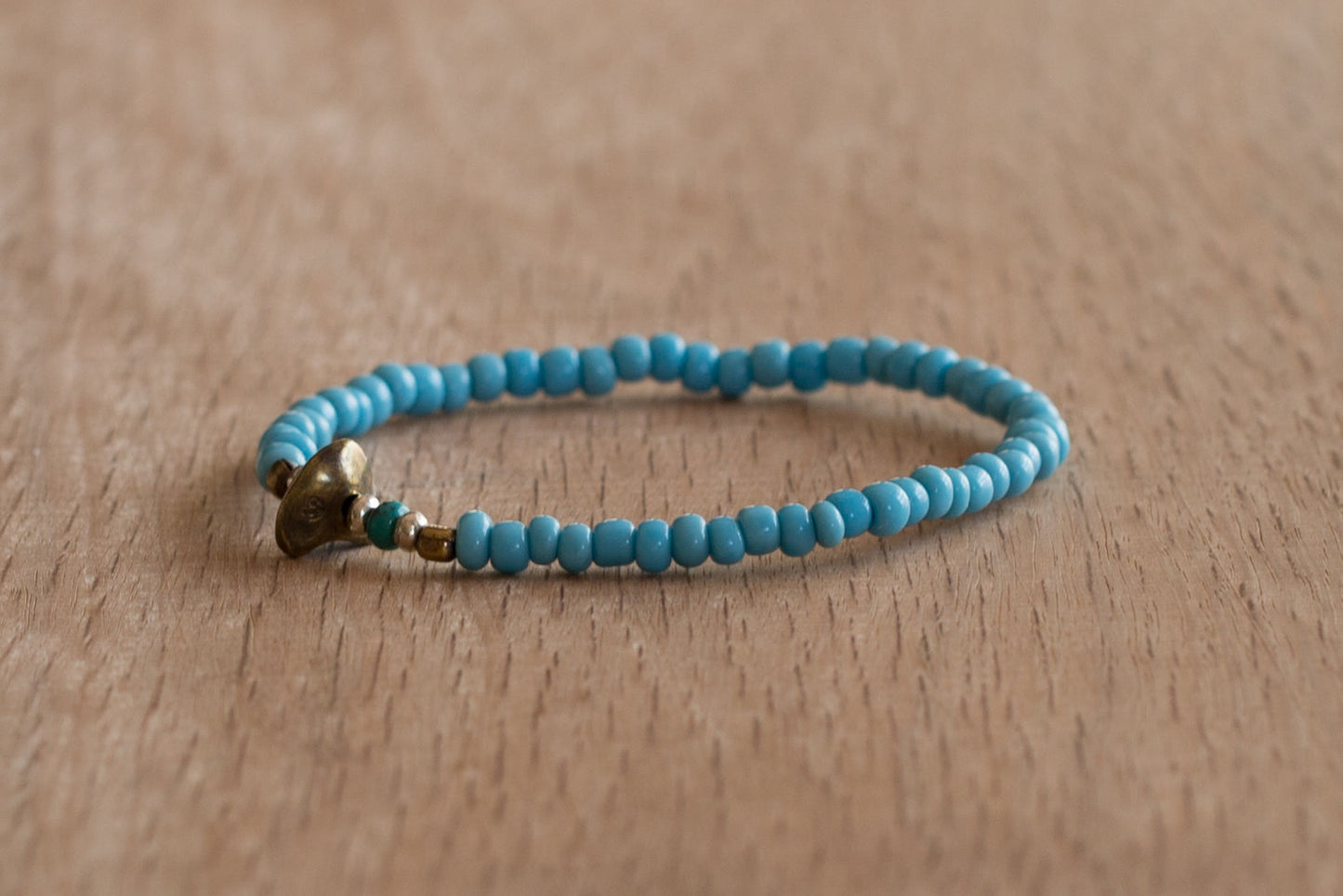 SunKu 39 Antique Beads Bracelet Mat Sax LTD-017