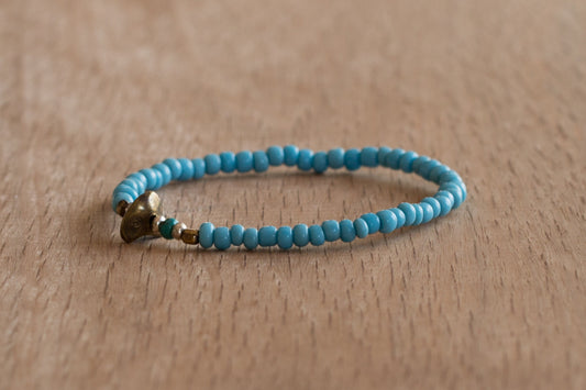 SunKu 39 Antique Beads Bracelet Mat Sax LTD-017