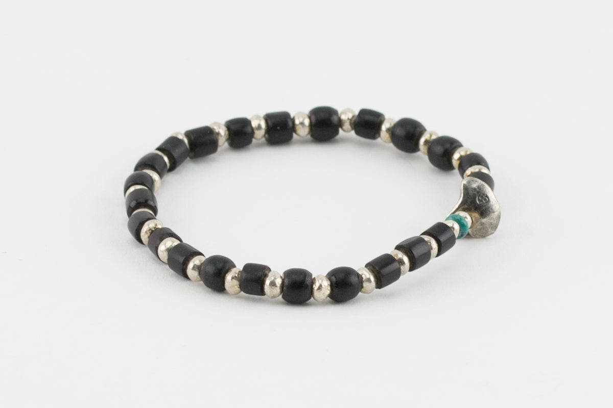 SunKu 39 Antiqeu Beads & Silver Beads Bracelet LTD-025