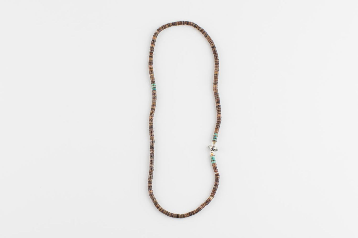 SunKu 39 Heishi Shell Necklace & Bracelet SK-056-BRN