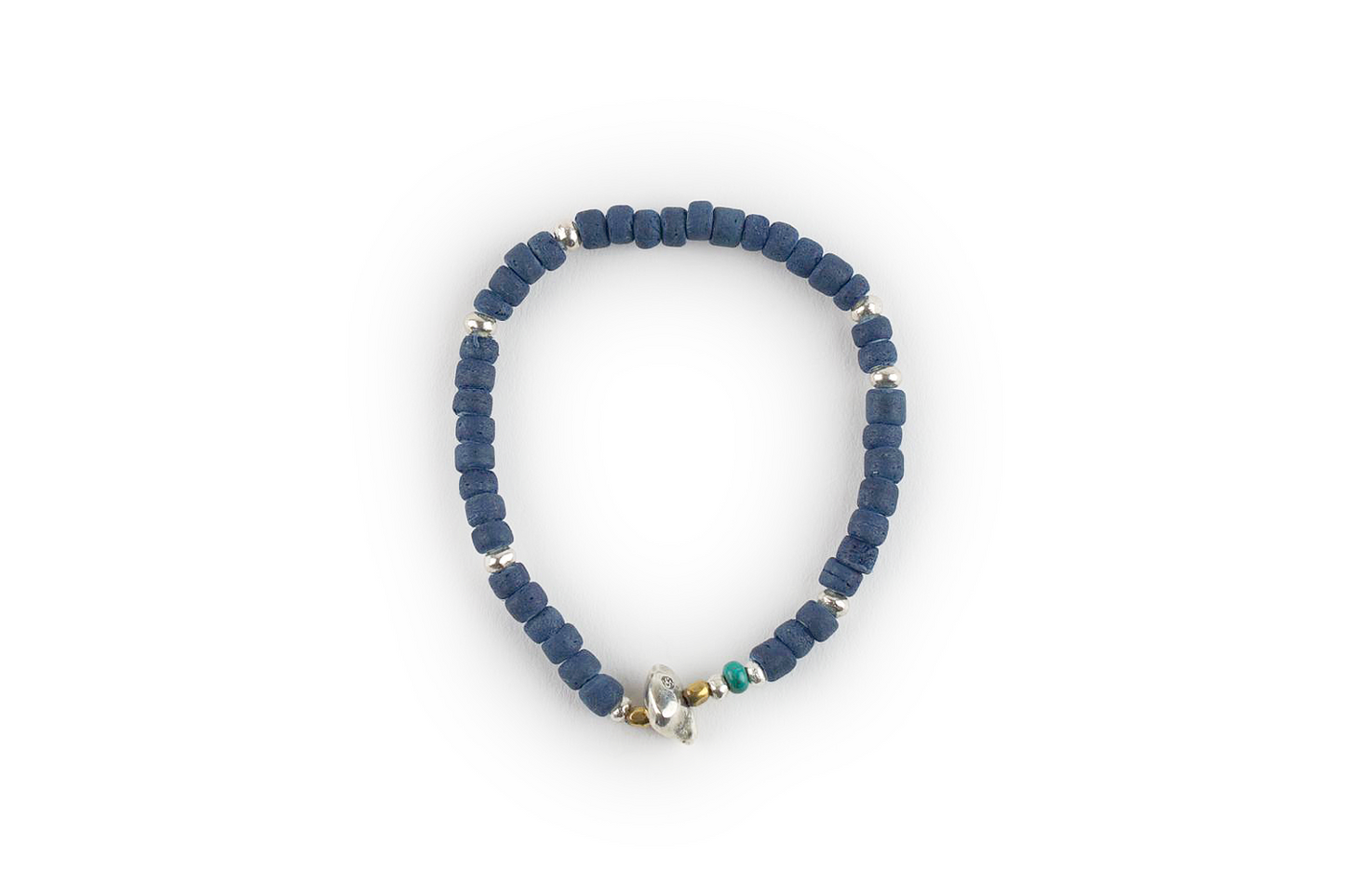 SunKu 39 Indigo Dye Beads Bracelet (M beads) SK-068