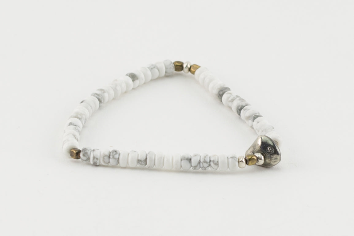 SunKu 39 Howlite Beads Bracelet SK-069
