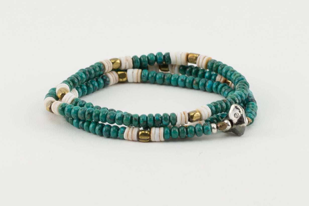 SunKu 39 Turquoise Beads Mix Necklace & Bracelet SK-089