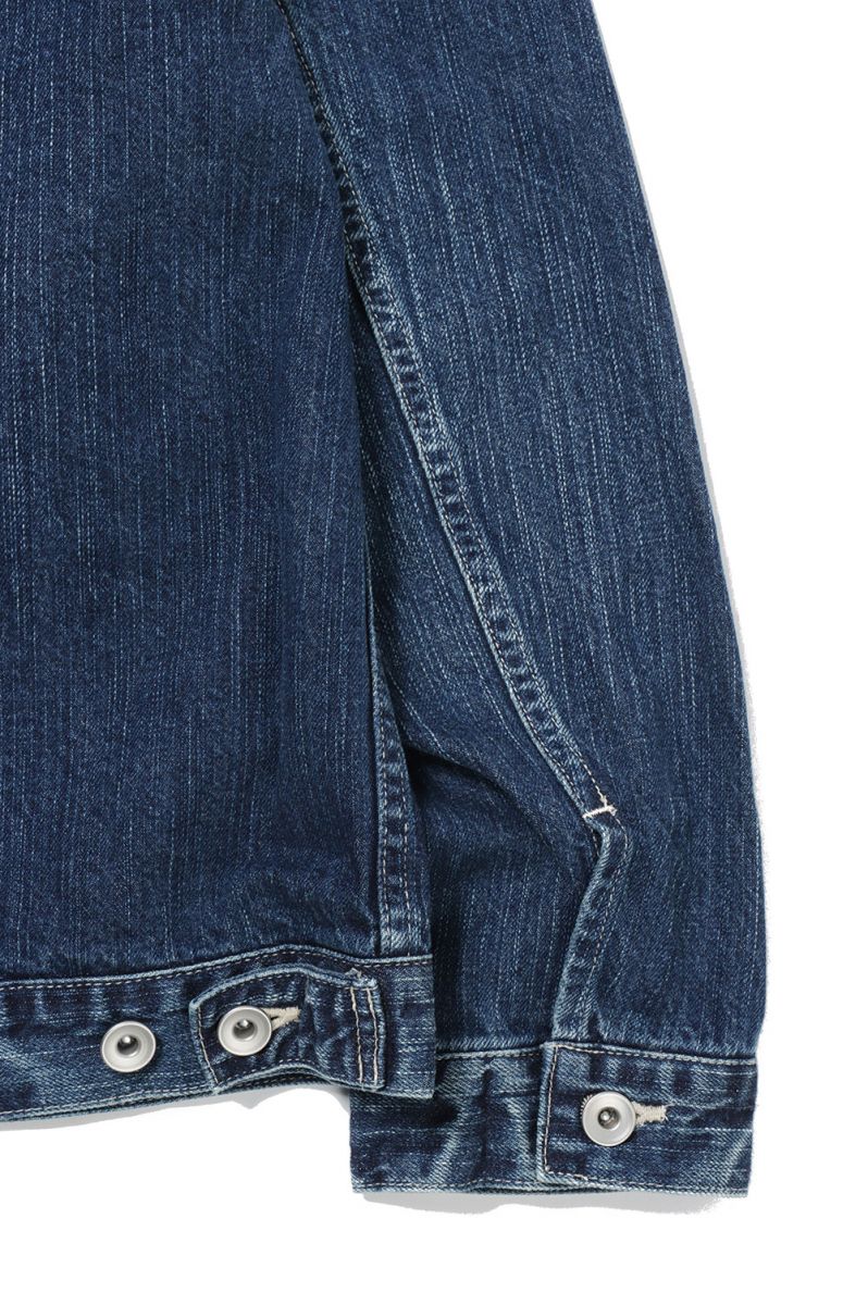 Porter Classic STEINBECK DENIM JACKET -NAVY-