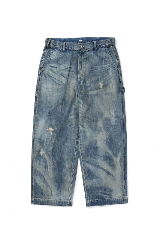 Porter Classic STEINBECK DENIM PAINTER PANTS VINTAGE CUSTOM