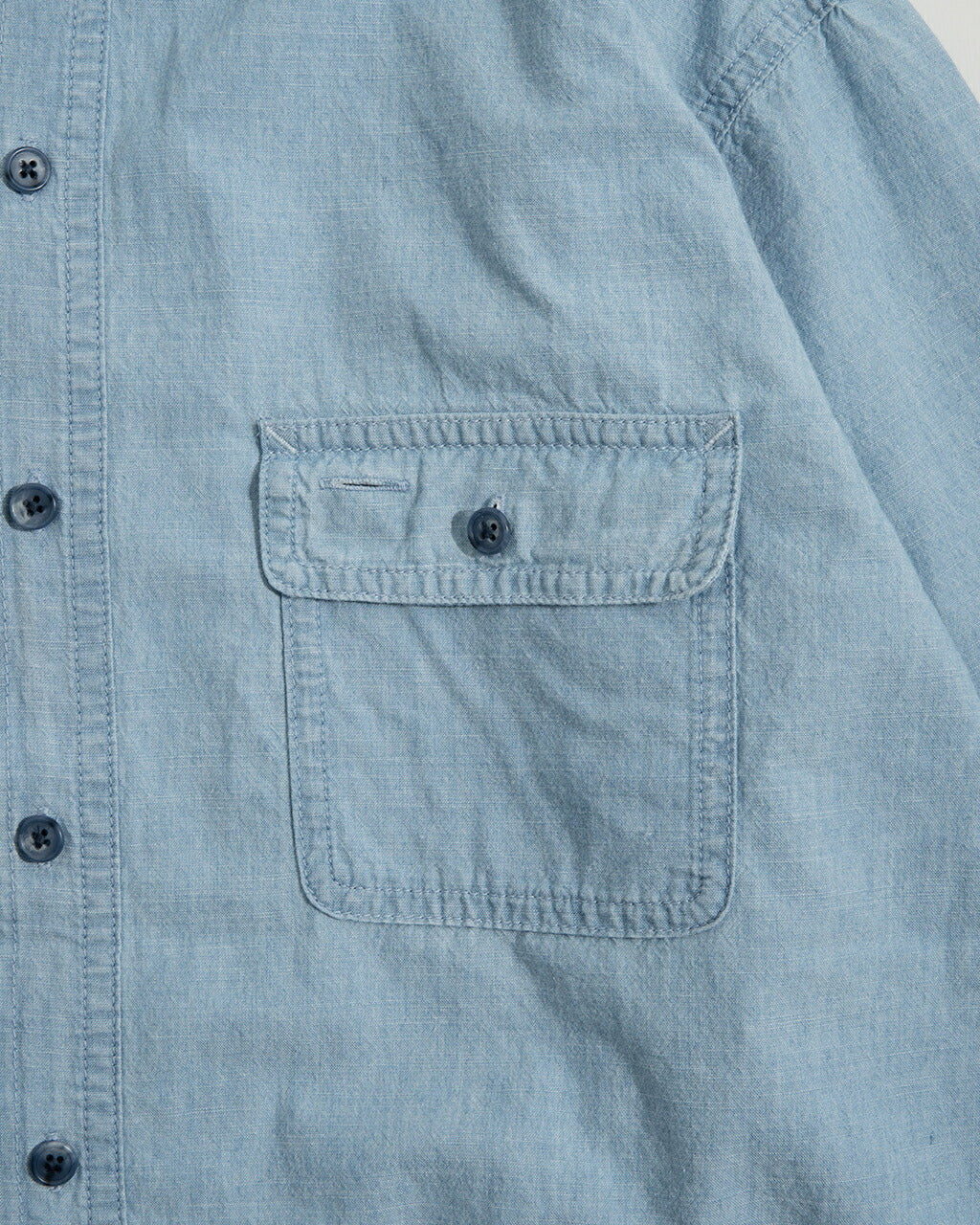 Porter Classic SHAWSHANK CHAMBRAY WORK SHIRT