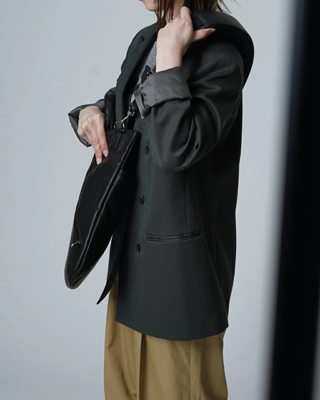 Porter Classic RIDERS LEATHER NEWTON HELMET CASE