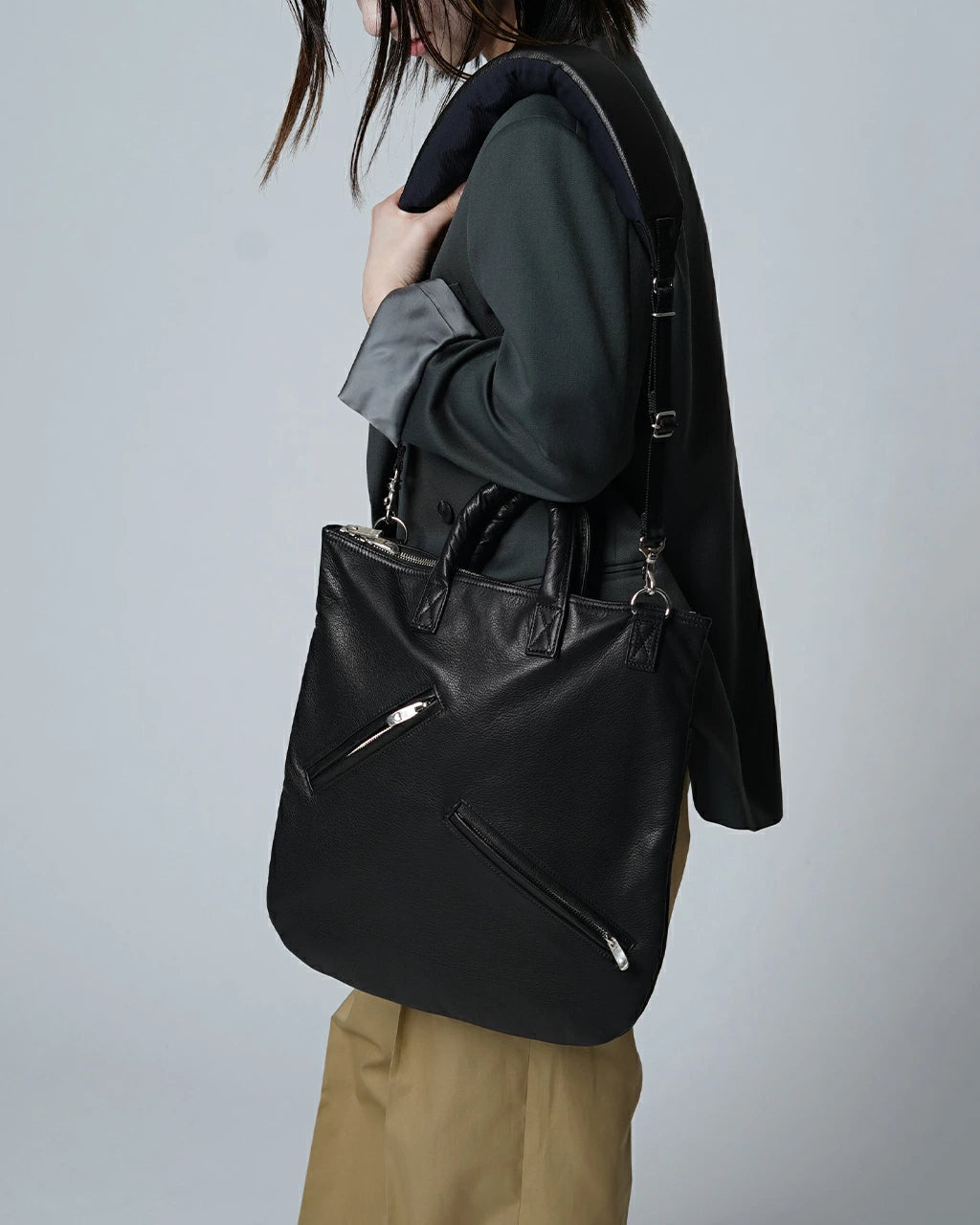 Porter Classic RIDERS LEATHER NEWTON HELMET CASE