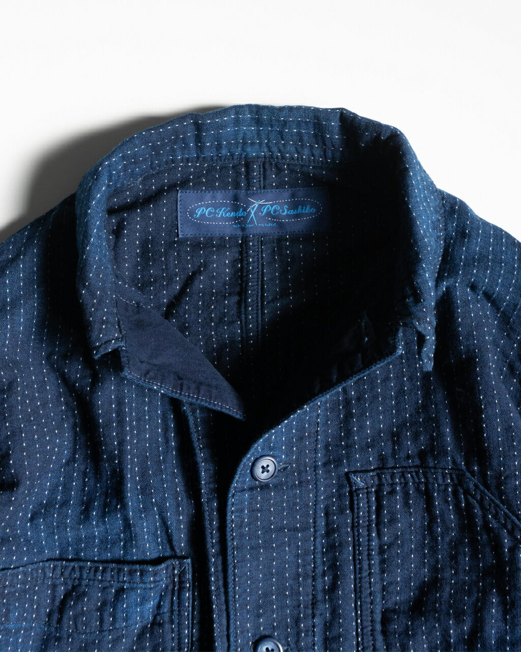 Porter Classic SASHIKO STRIPE COVERALLS WATCH CHAIN ITEM