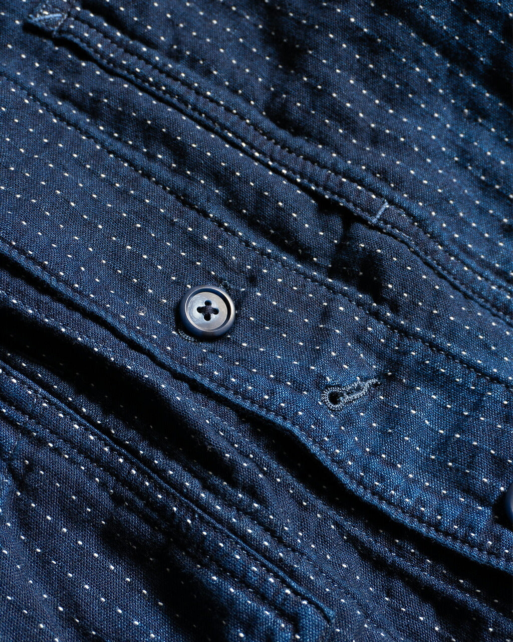 Porter Classic SASHIKO STRIPE COVERALLS WATCH CHAIN ITEM