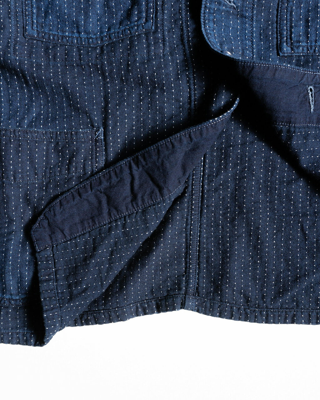 Porter Classic SASHIKO STRIPE COVERALLS WATCH CHAIN ITEM