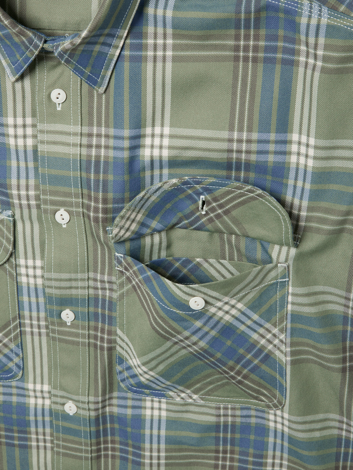 DAIWA PIER39 TECH ELBOW PATCH WORK SHIRTS FLANNEL