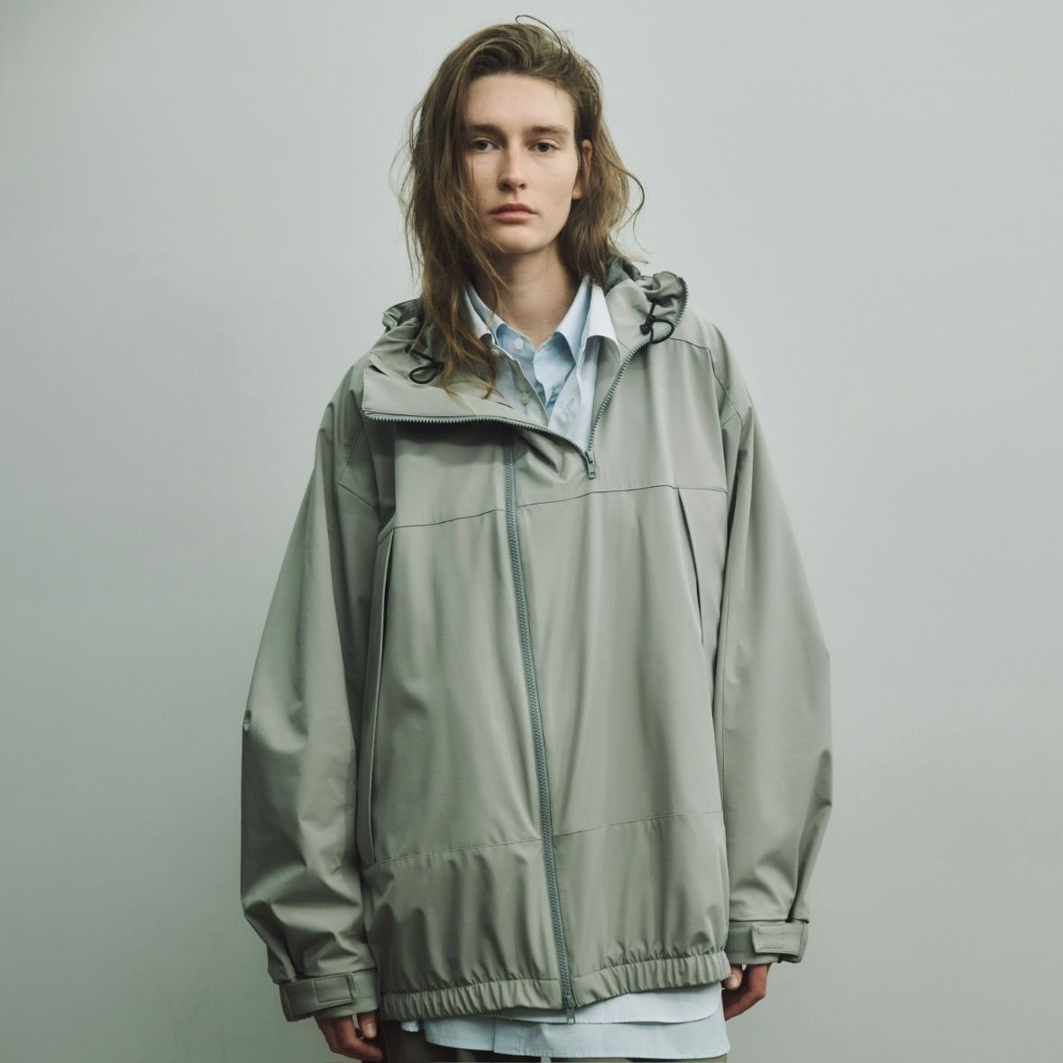 ssstein OVERSIZED LAYERED SHIRT