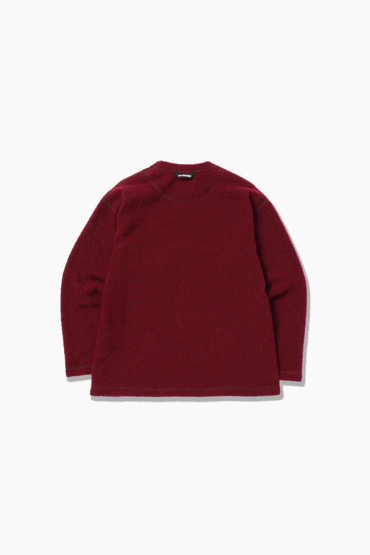 and wander re wool JQ crew neck