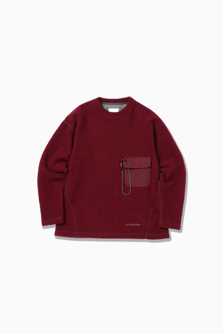 and wander re wool JQ crew neck