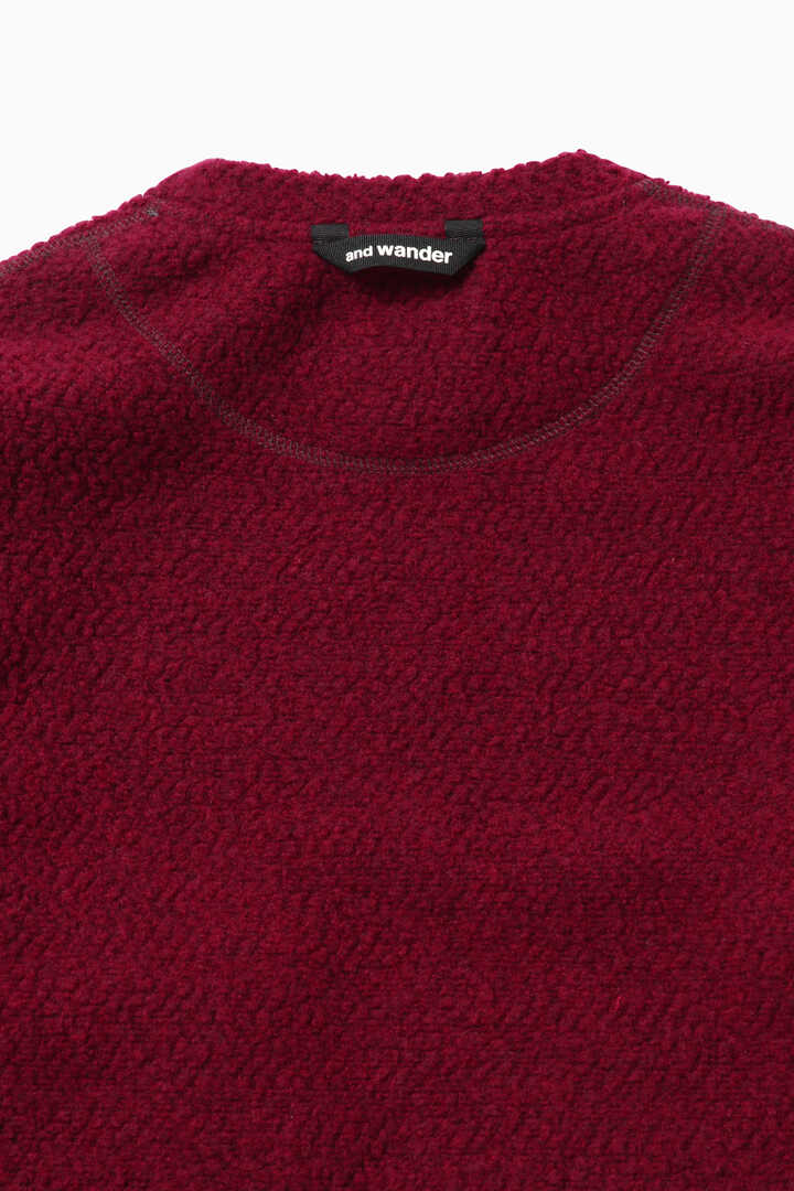 and wander re wool JQ crew neck