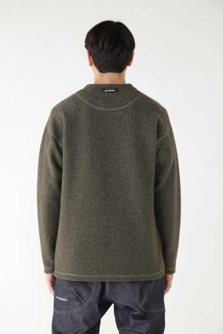 and wander re wool JQ crew neck