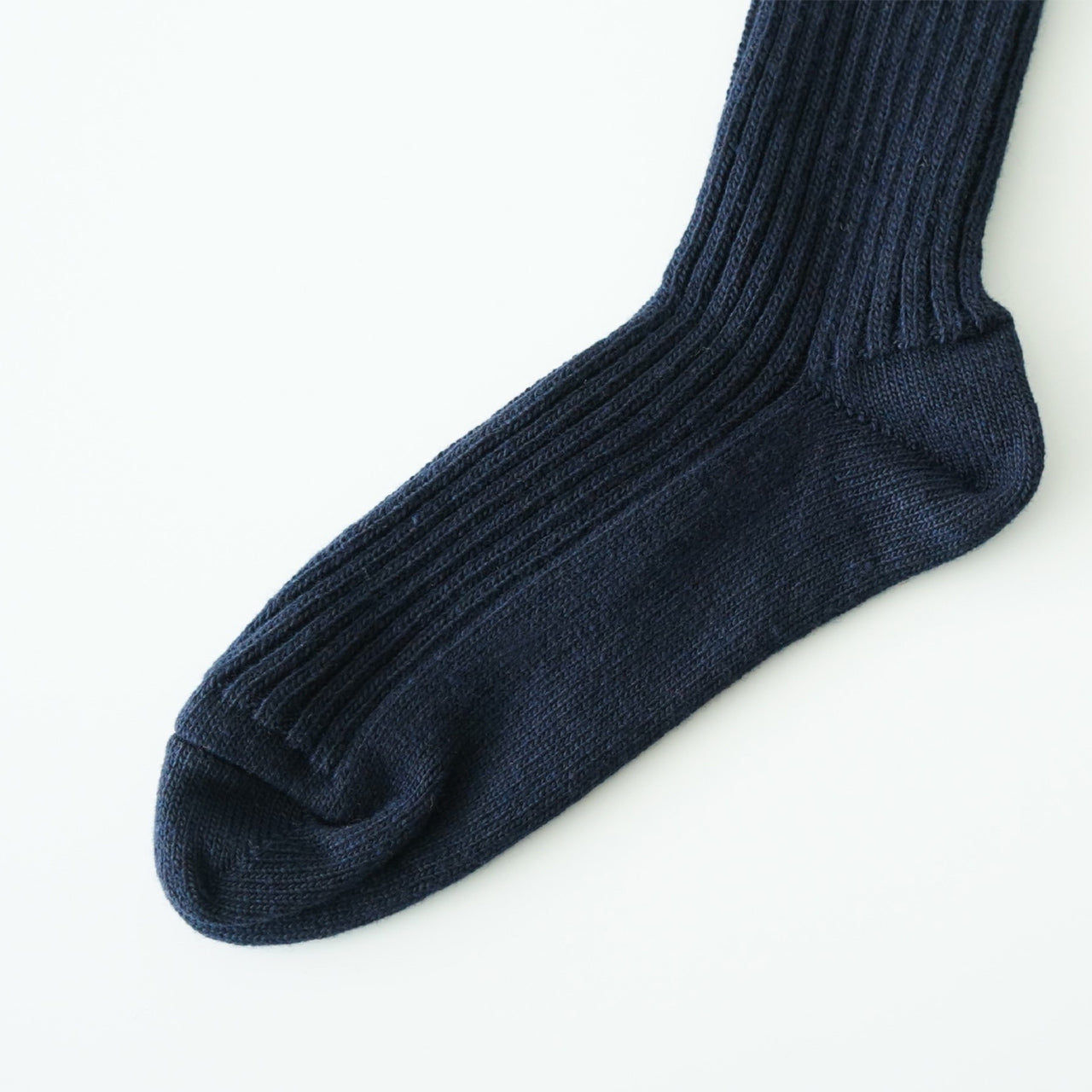RoToTo RECYCLE W/PL RIBBED CREW SOCKS