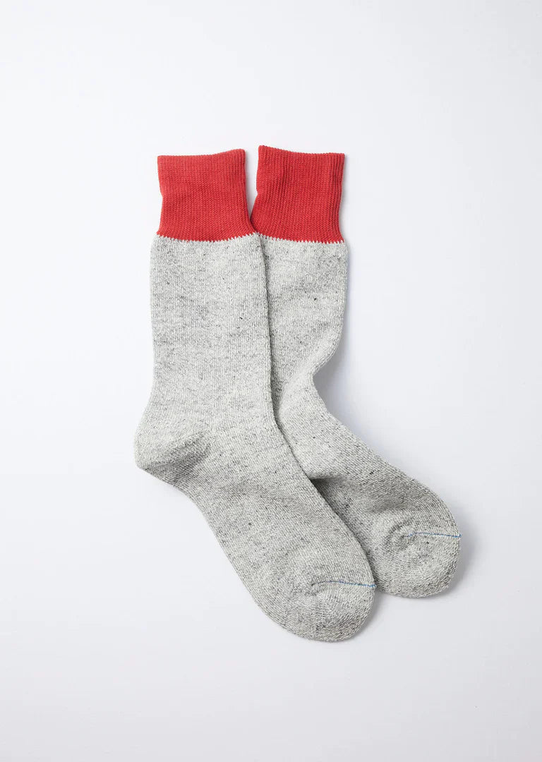 RoToTo DOUBLE FACE CREW SOCKS "SILK&COTTON"