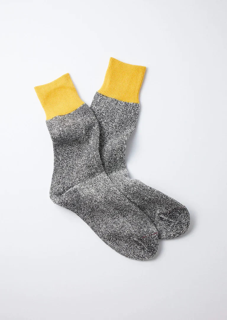 RoToTo DOUBLE FACE CREW SOCKS "SILK&COTTON"