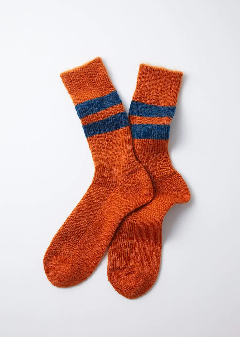 RoToTo BRUSHED MOHAIR CREW SOCKS
