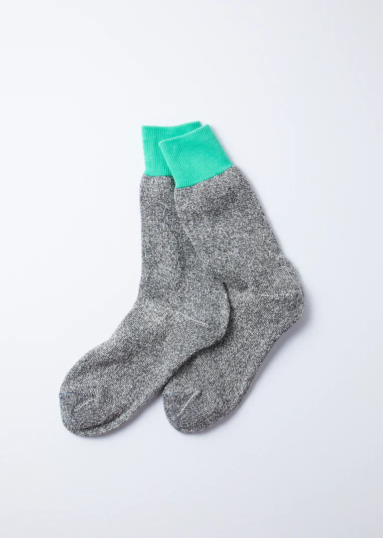 RoToTo DOUBLE FACE CREW SOCKS "SILK&COTTON"