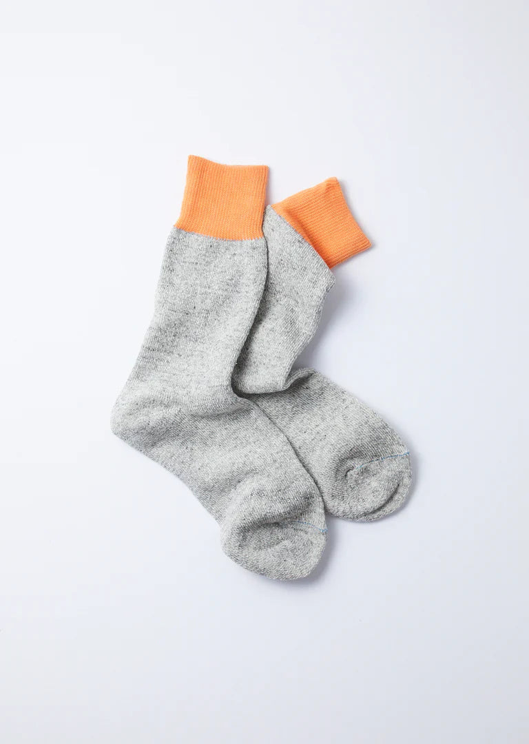 RoToTo DOUBLE FACE CREW SOCKS "SILK&COTTON"