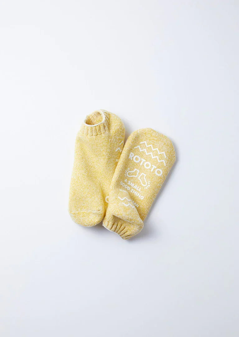 RoToTo RECYCLED COTTON PILE SOCKSLIPPER