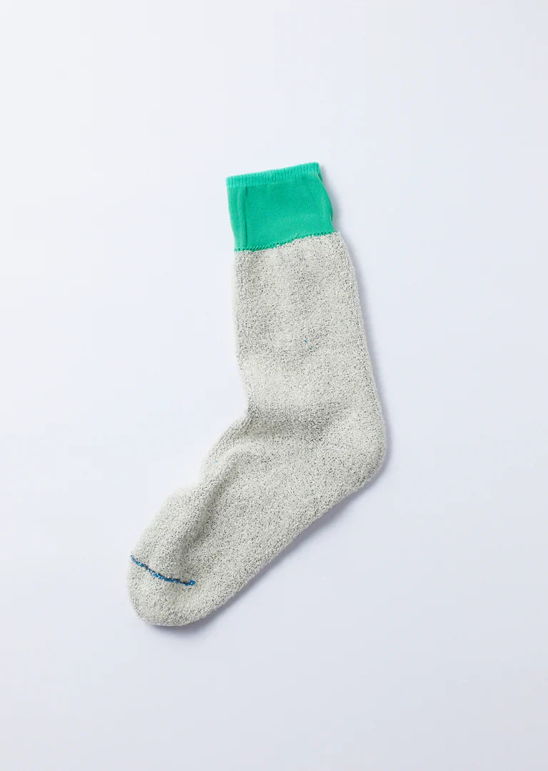 RoToTo DOUBLE FACE CREW SOCKS "SILK&COTTON"