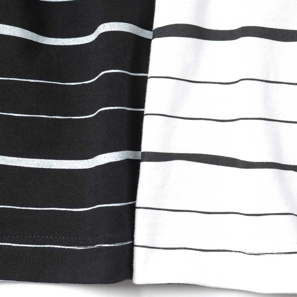 S.F.C (STRIPES FOR CREATIVE) SUPER BIG MIX SIDE STRIPES SS TEE