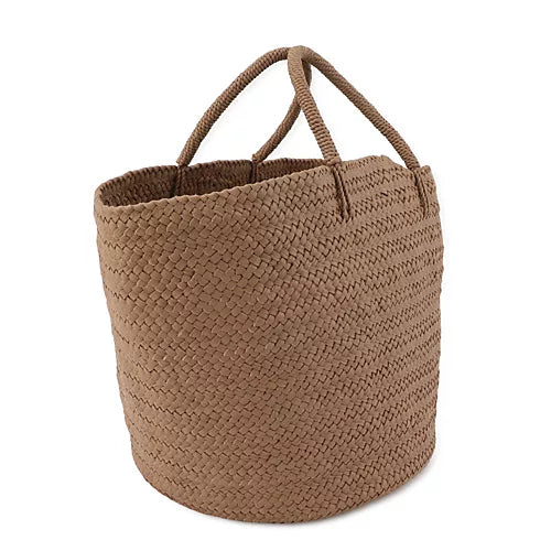 Aeta LEATHER BASKET L