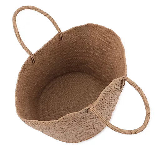 Aeta LEATHER BASKET L