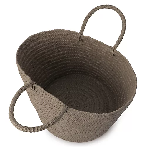 Aeta LEATHER BASKET L